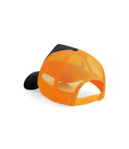 Casquette homme noir/orange Beechfield