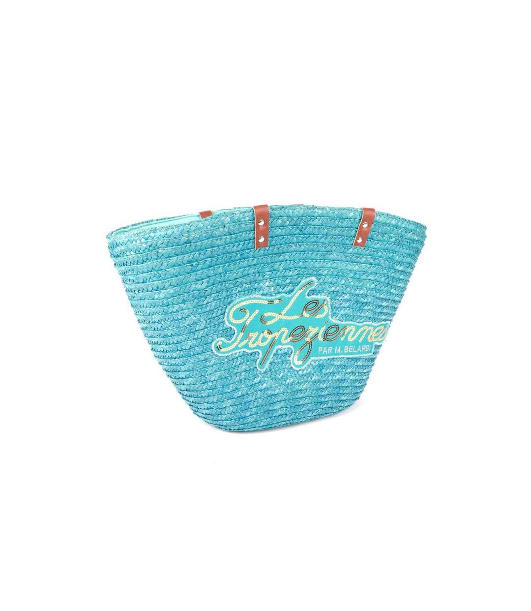 Les Tropeziennes par M.Belarbi - Panier de plage Milos - turquoise - 10310-3