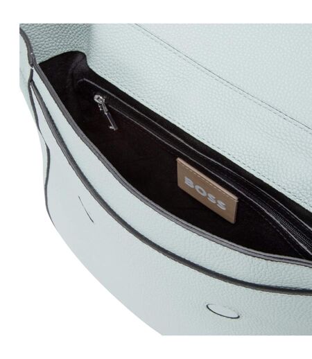 Ivy Leather Saddle Bag One Size Green Hugo Boss