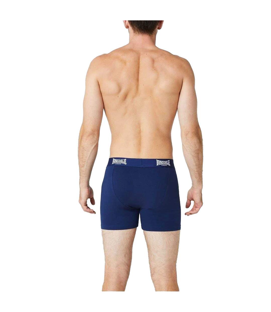 Boxers Homme Bleu Marine Lonsdale-3