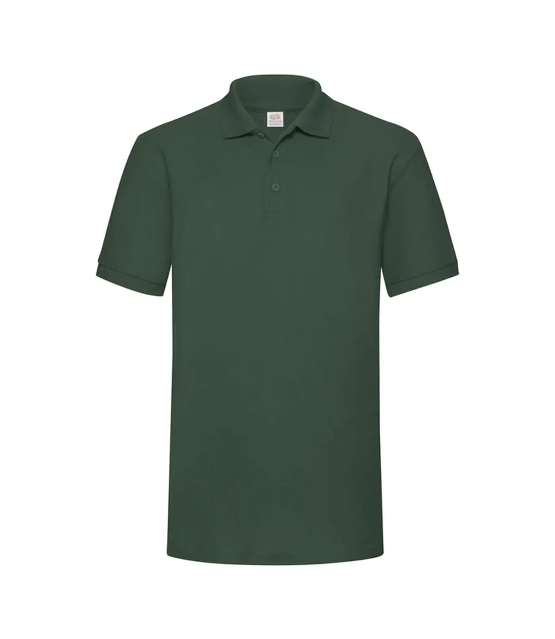 Polo Homme Vert Bouteille Fruit Of The Loom-1