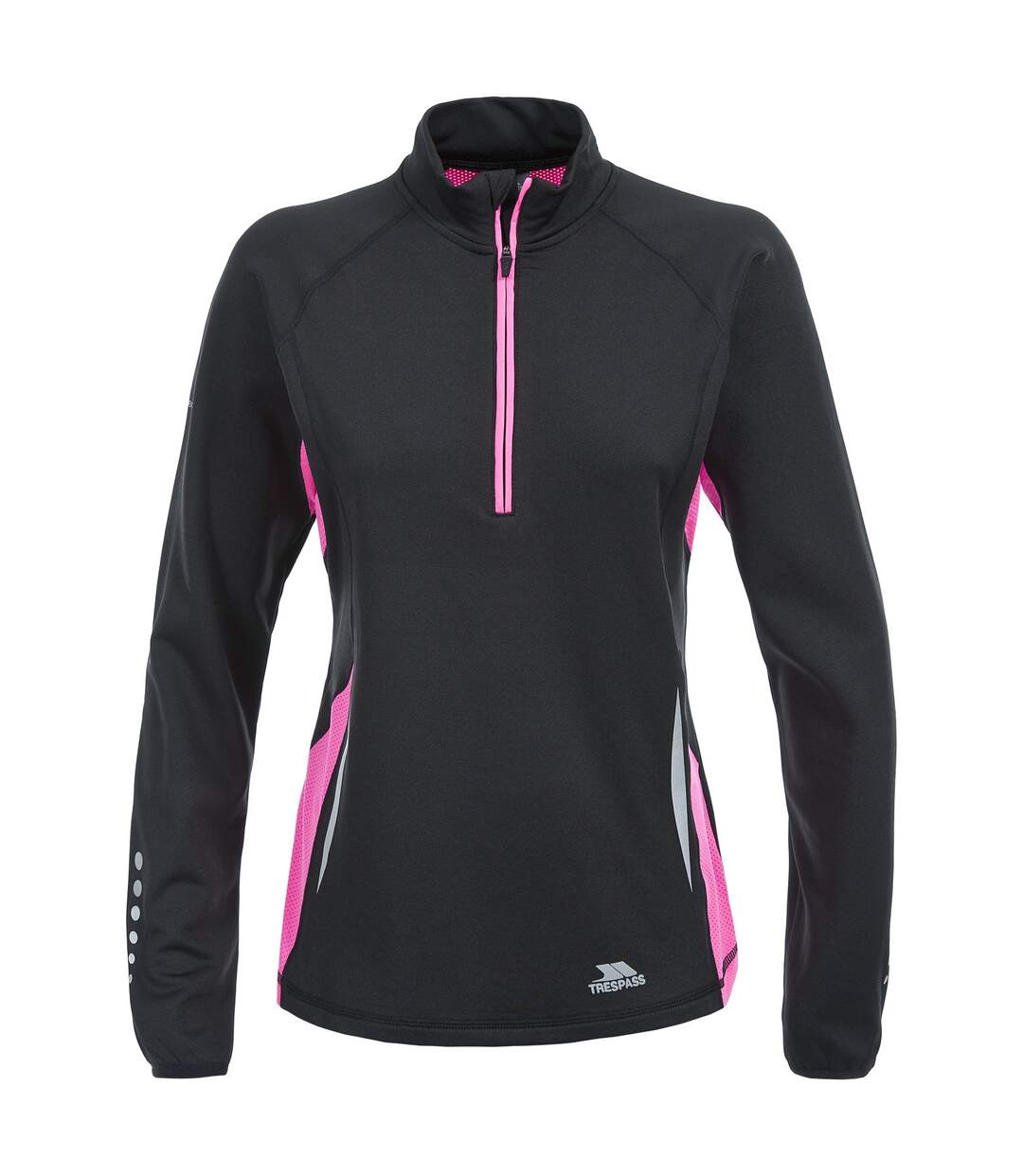 Trespass Womens/Ladies Persin Long Sleeve Active Top (Black)