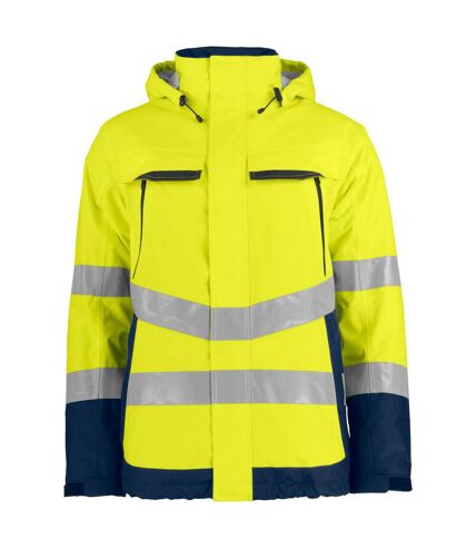 Doudoune matelassée functional homme jaune / bleu marine Projob