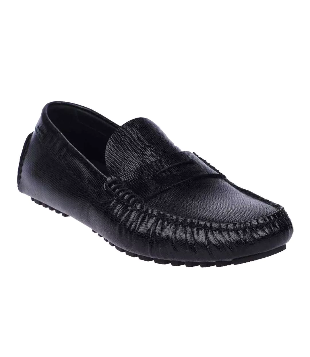 Mocassins Driver Homme Noir Boss-1