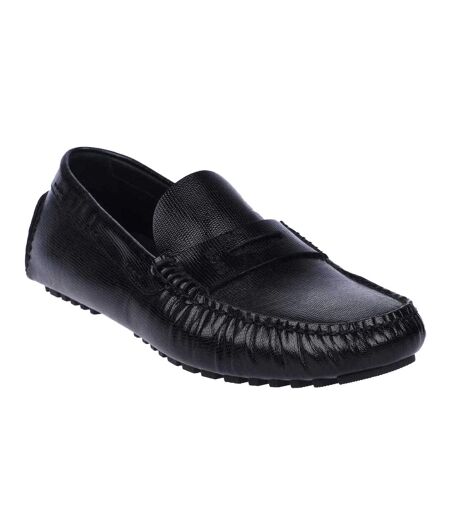 Mocassins Driver Homme Noir Boss