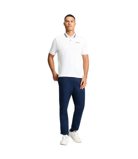Polo Interest Homme Blanc Neige Ben Sherman