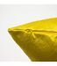 Riva Home Palermo Cushion Cover with Metallic Sheen Design. (Limon Yellow)