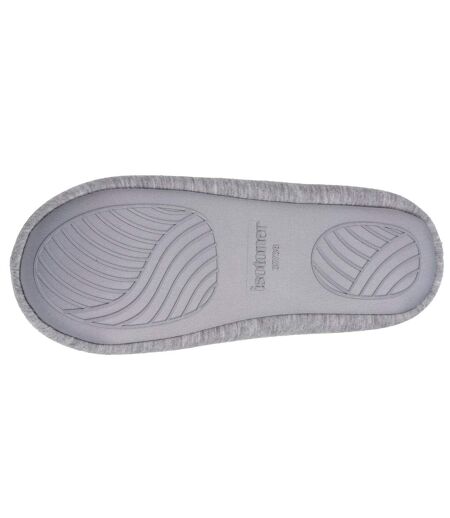 Isotoner Chaussons extra-light Bottillons femme jersey, semelle gomme antidérapante
