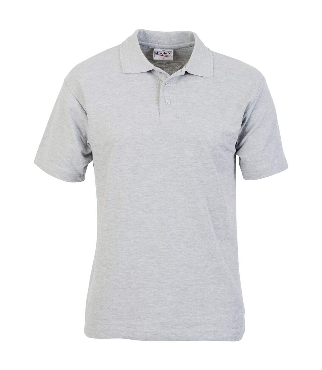 Absolute Apparel - Polo manches courtes PIONNER - Homme (Gris) - UTAB104