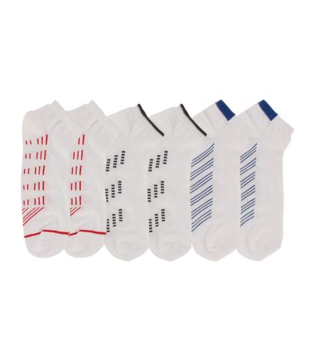 Chaussettes Courtes Homme Motifs Lot de 6