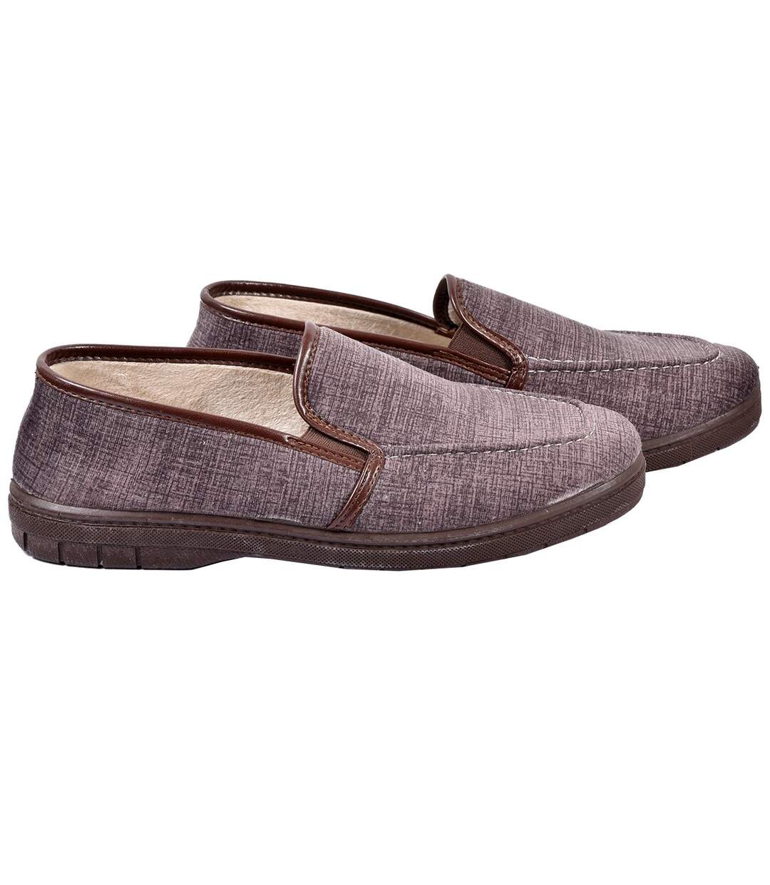 CHARENTAISE Homme Pantoufle PREMIUM 975 ARIZONA MARRON