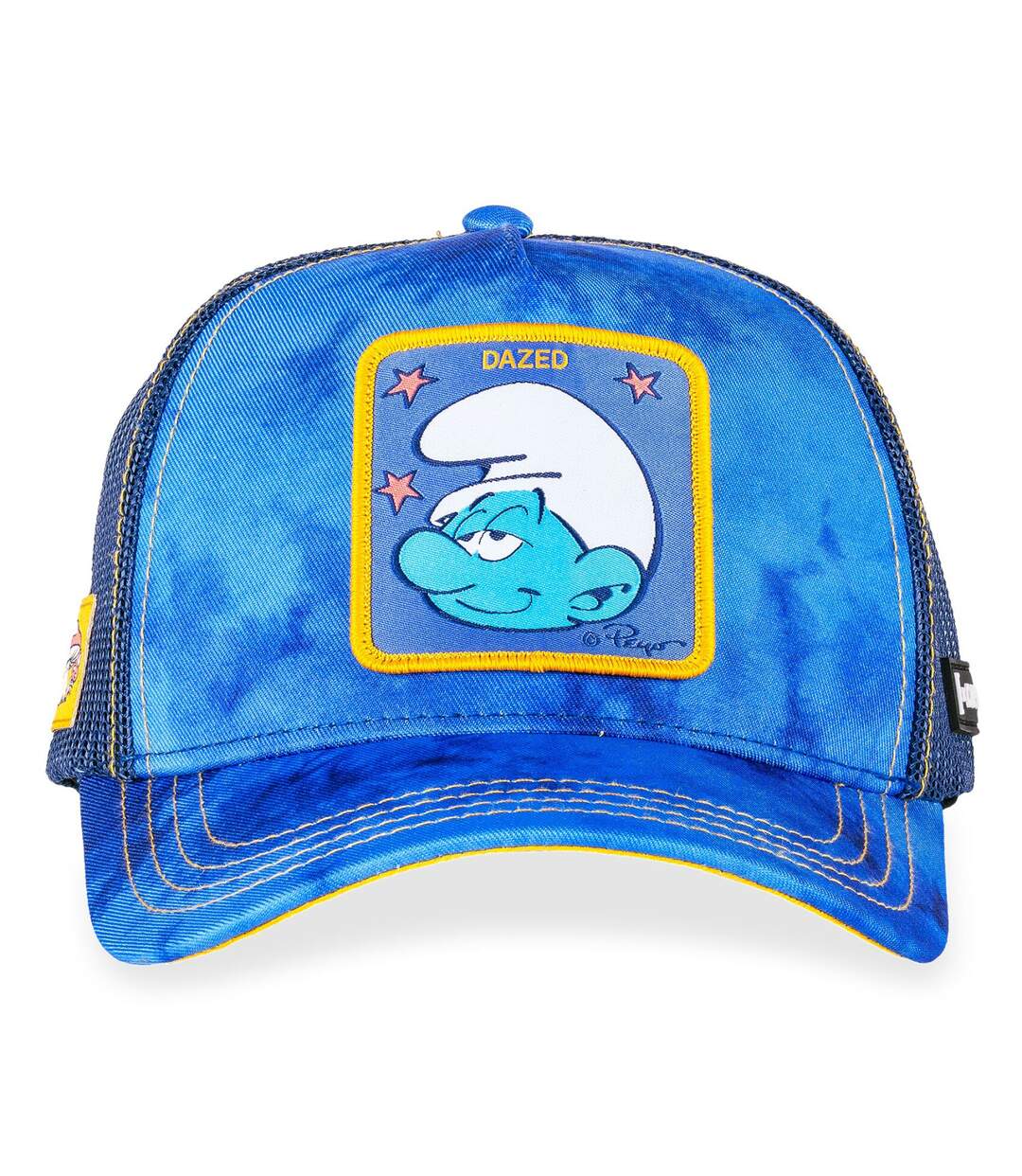 Casquette trucker avec filet The Smurfs Dazed Capslab-2