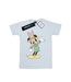 Disney Femmes/Les femmes Mickey Mouse Easter Bunny Cotton Boyfriend T-Shirt (Blanc) - UTBI37505-1