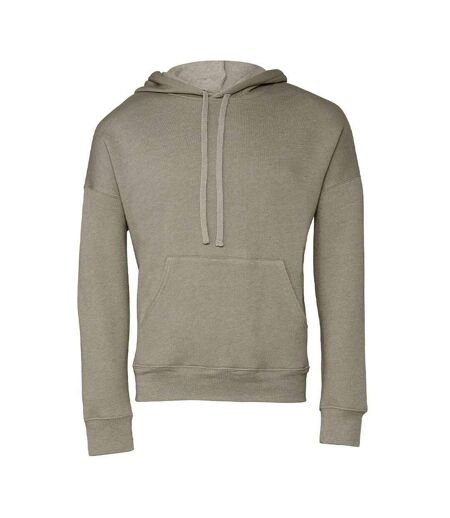 Sweat à capuche adulte beige gris chiné Bella + Canvas Bella + Canvas