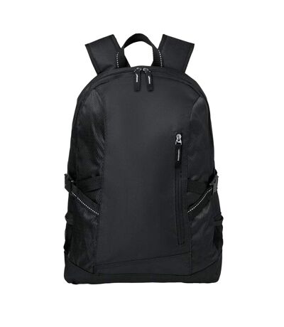 Tecnotrek polyester laptop backpack one size black MidOcean