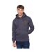 Mens Shoptown Hoodie Navy Crosshatch-3