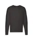 Sweat Manches Raglan Homme Noir Fruit Of The Loom-1