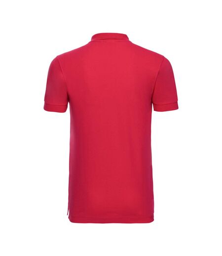 Polo Homme Rouge Classique Russell
