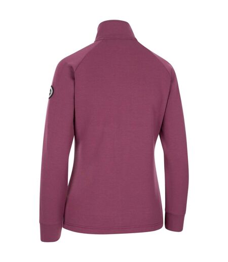 Trespass Womens/Ladies Advantage DLX Fleece Top (Damson)