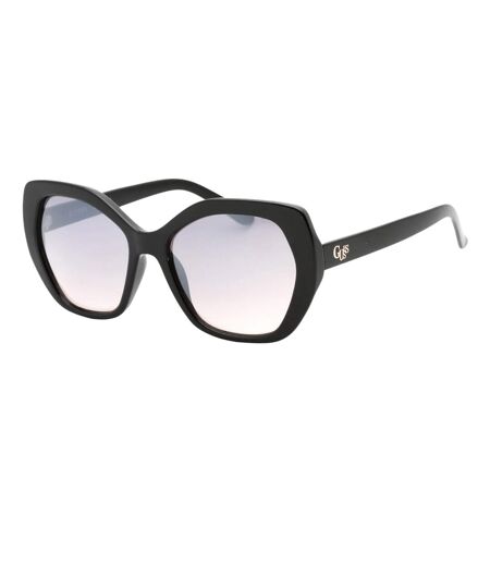 Womens/ladies Gf0390 01u Shiny Sunglasses One Size Black Guess