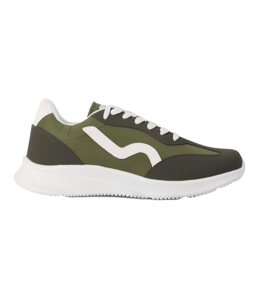 Baskets Marine Retro Homme Kaki Foncé Regatta-3