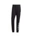 Jogging noir/blanc homme adidas lin - s-1