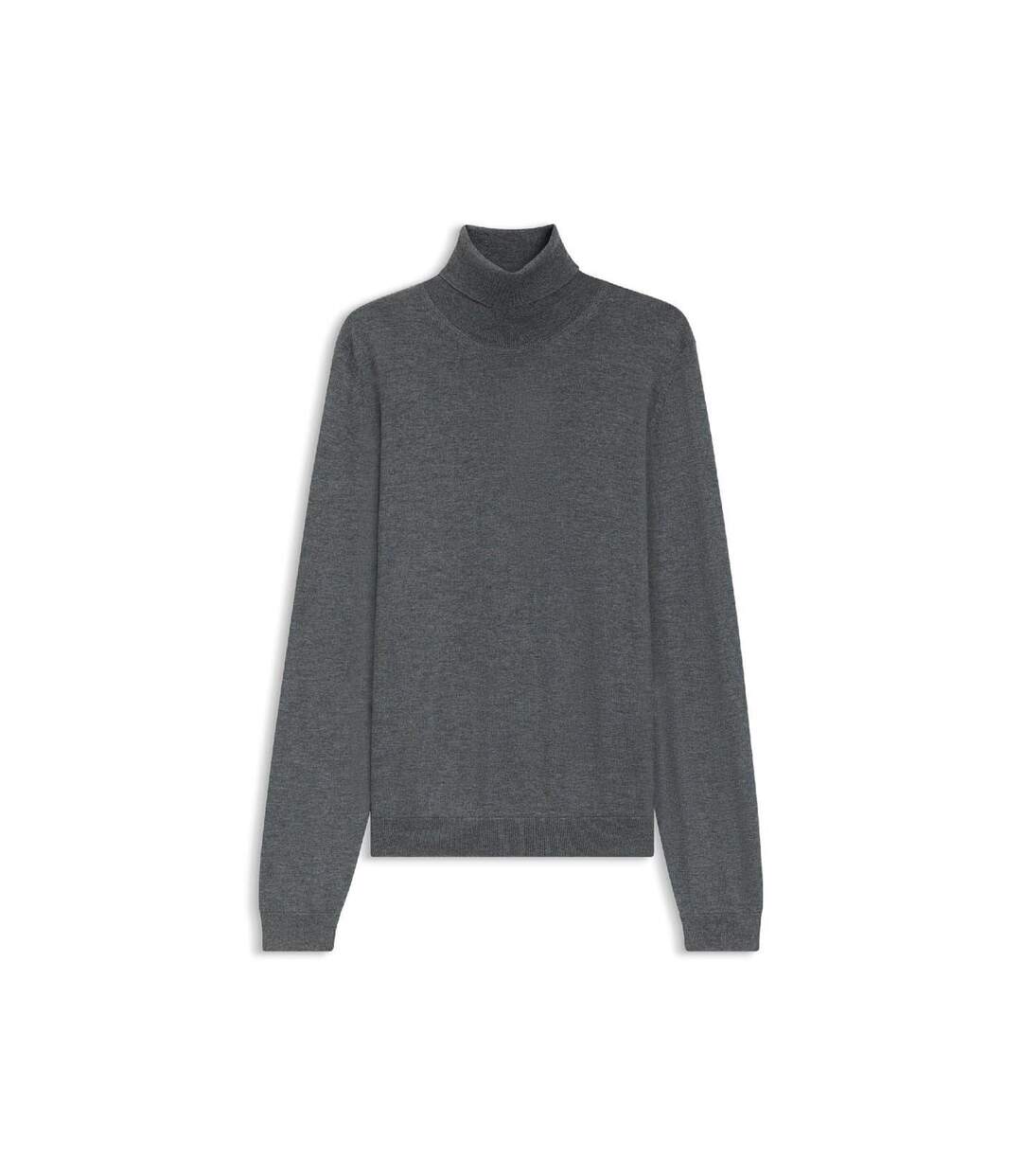 Mens Musso-p Jumper Medium Grey Boss-4