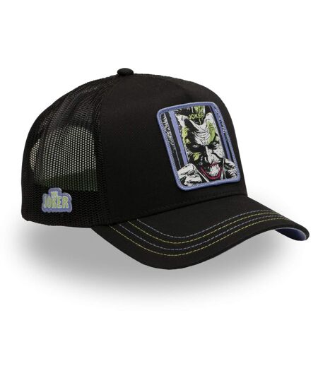 Casquette trucker avec filet en sergé de coton DC Comics Joker Capslab