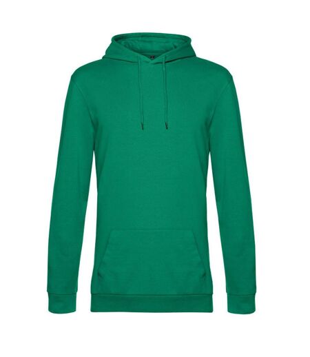 Sweat à capuche homme vert B&C