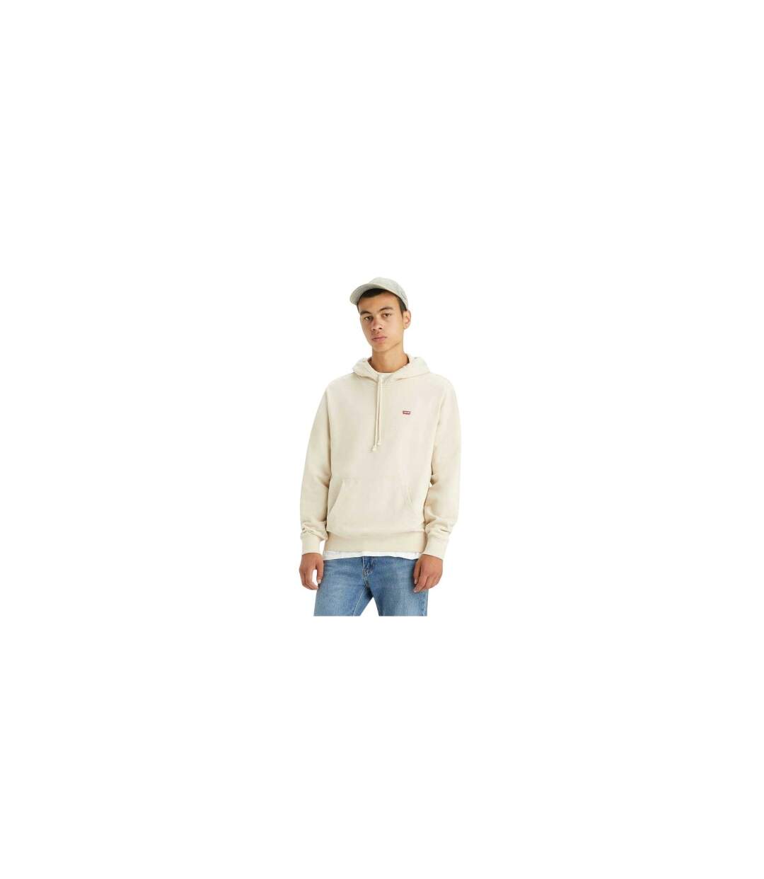 Mens Pullover Hoodie Fog Levis-1