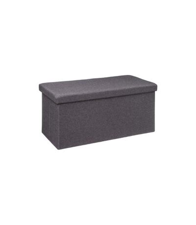Pouf & Rangement Classy 76cm Gris Foncé