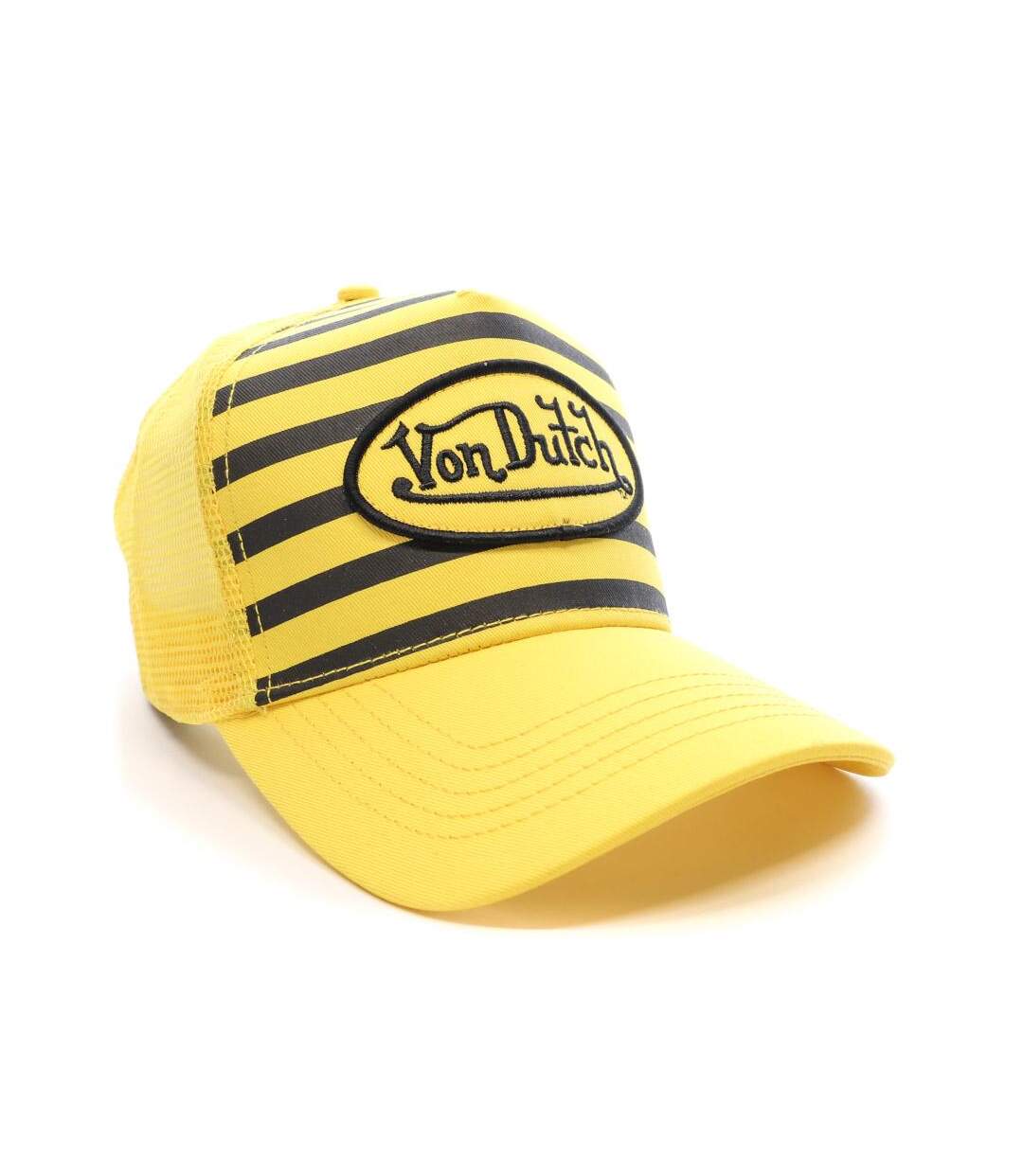 Casquette Jaune/Noire Homme Von Dutch 909100 - Taille unique-2