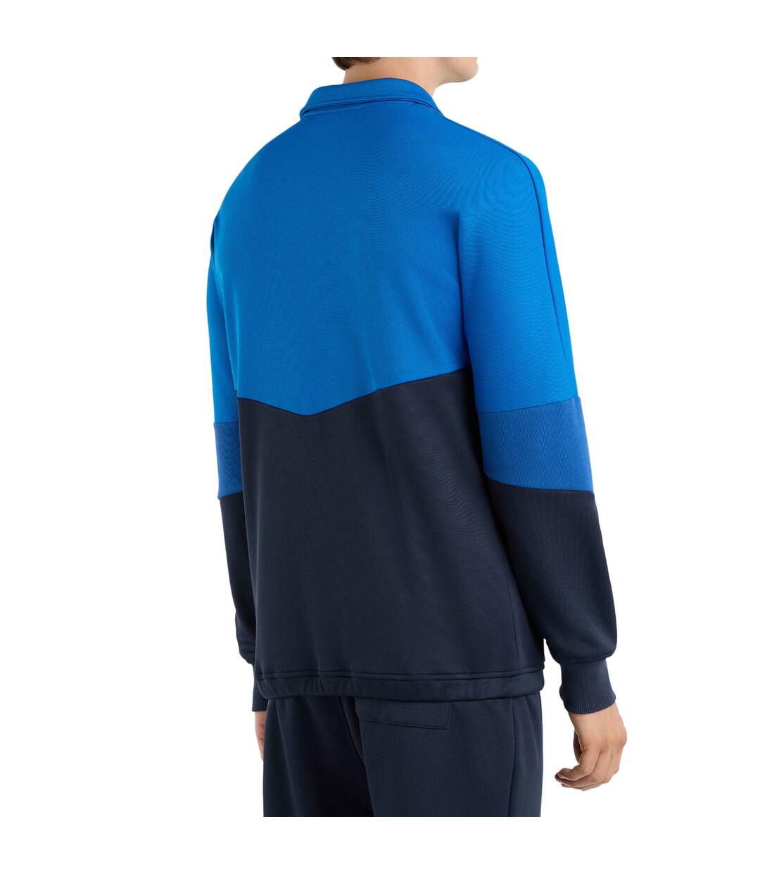 Mens drill top victoria blue/dark navy/limoges Umbro-2
