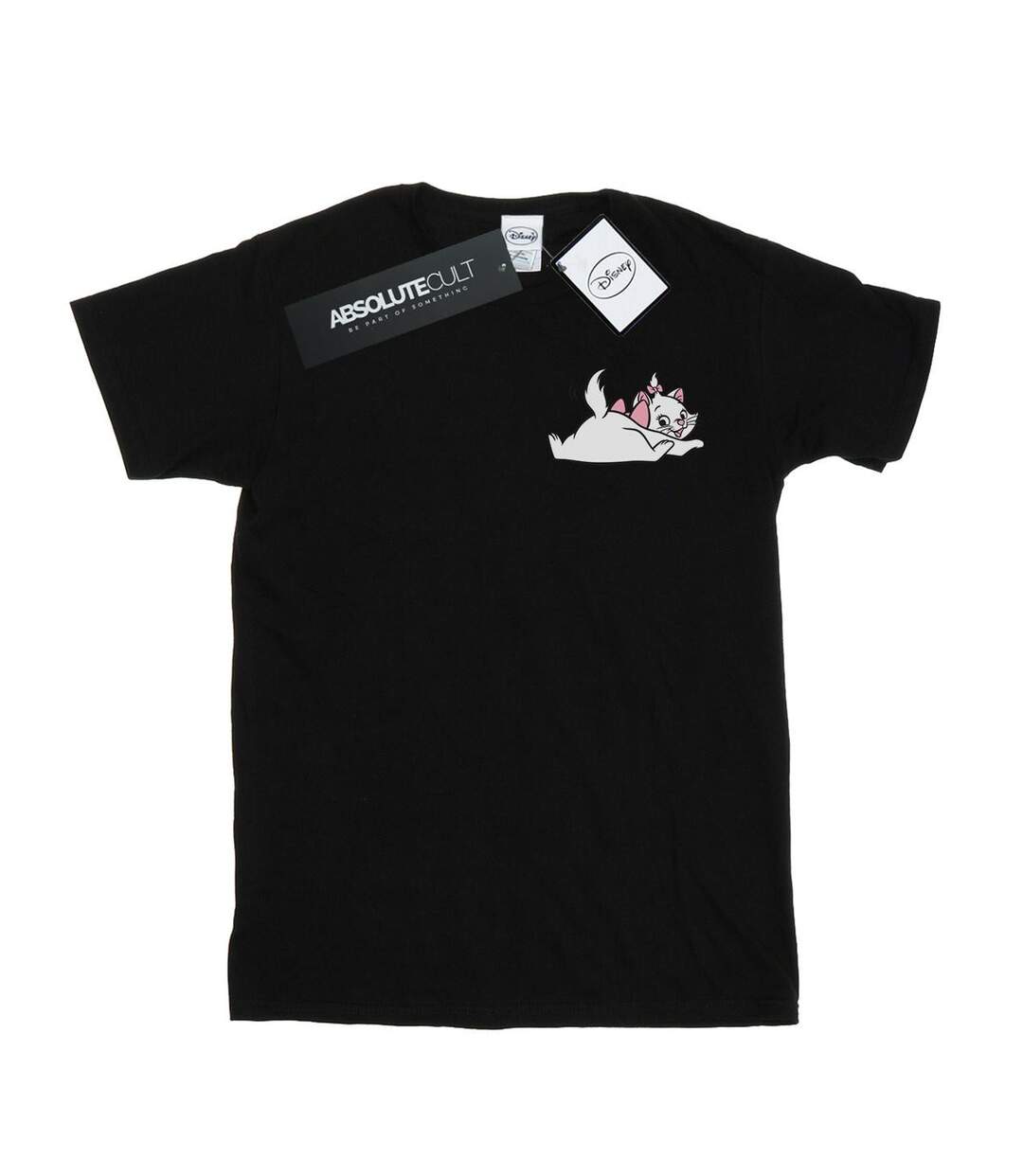 Disney - T-shirt ARISTOCATS MARIE SWEET BACKSIDE BREAST PRINT - Femme (Noir) - UTBI17286-1