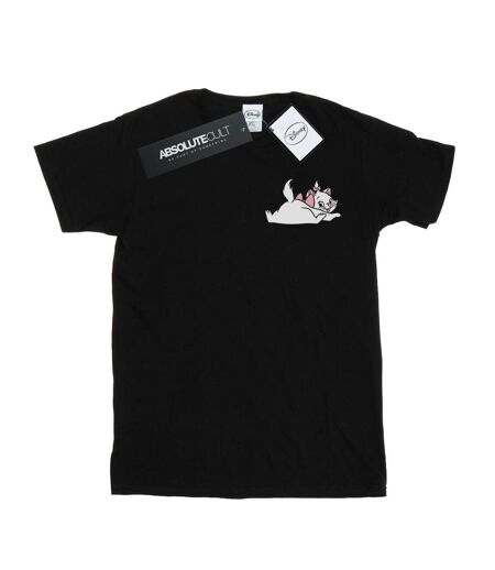 Disney - T-shirt ARISTOCATS MARIE SWEET BACKSIDE BREAST PRINT - Femme (Noir) - UTBI17286
