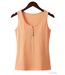 MAYFLOWER DACCA1 - Débardeur orange pour femme : le confort en pur coton respirant-2