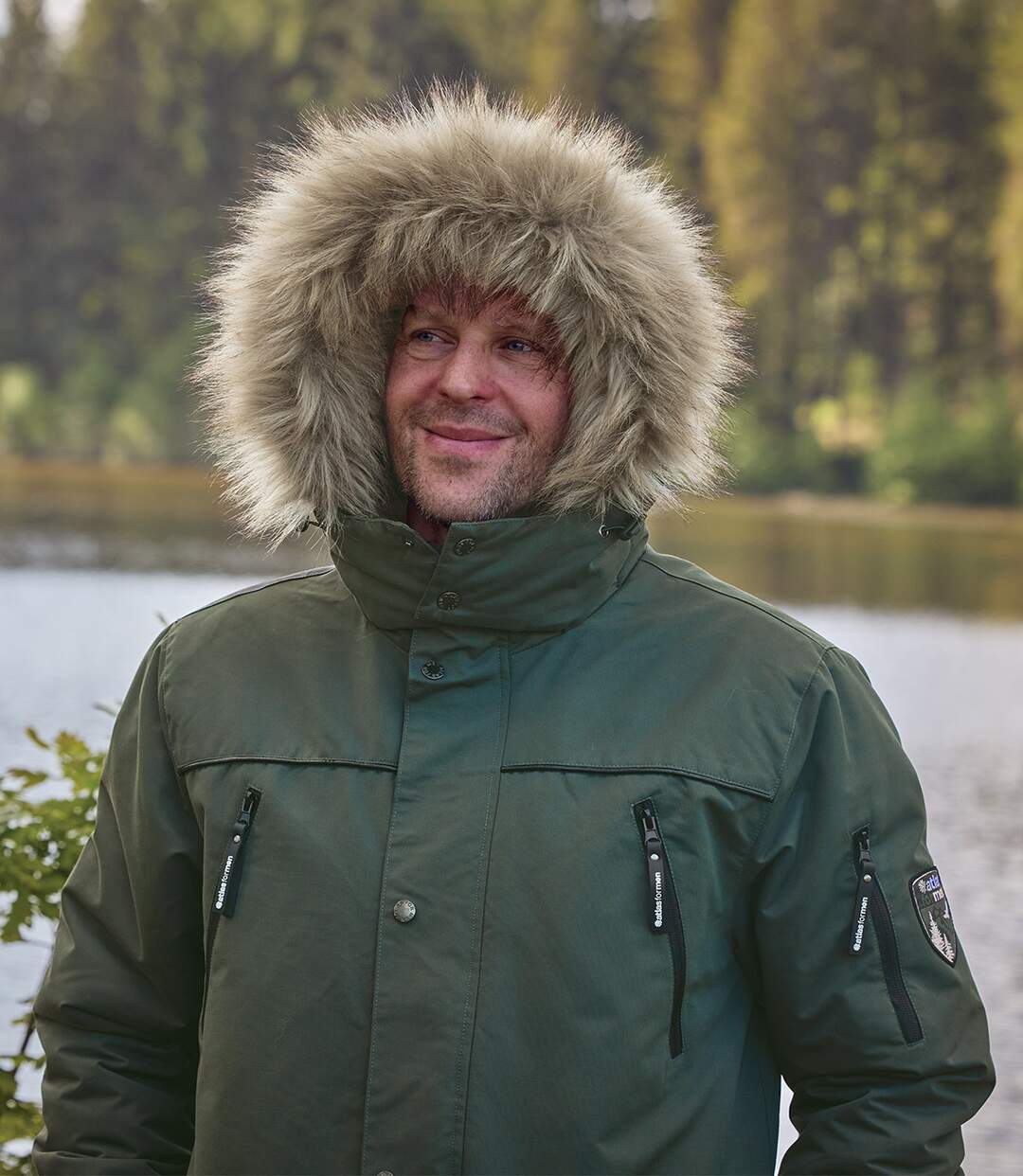 Parka GRAND FROID à Capuche Fausse Fourrure amovible-12