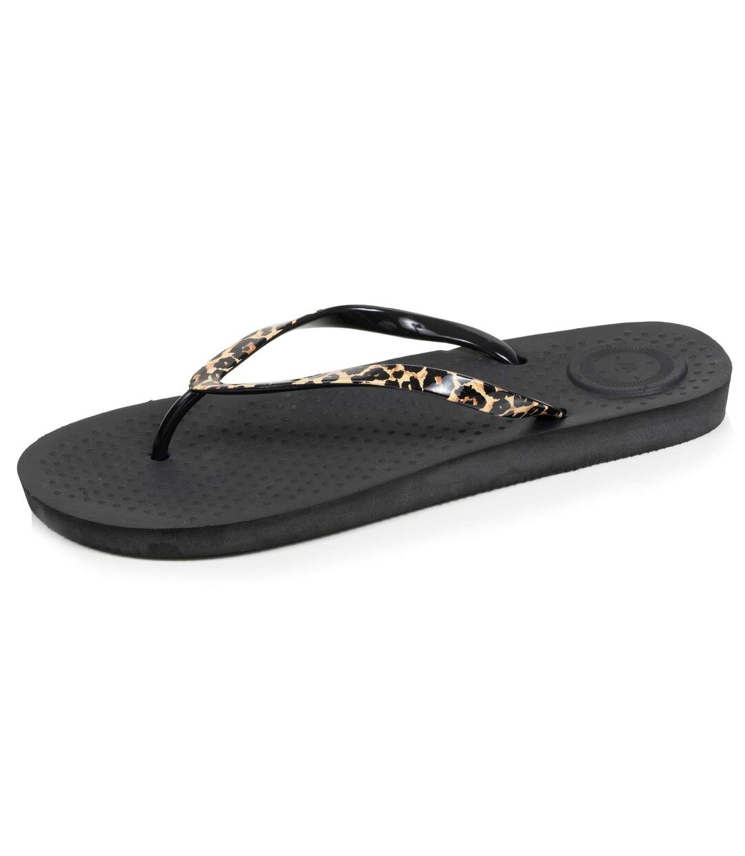 Isotoner Tongs femme semelle confortable et légère, sandale de plage, piscine-1