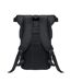 Zurich Roll Washed Canvas Backpack One Size Black MidOcean-2