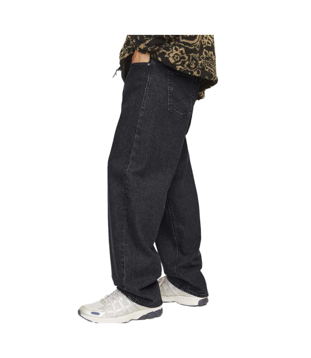 Jean baggy noir homme jack & jones original 706-2