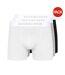 Pack of 3  Mens sagnet boxer shorts  grey/white/black Duck and Cover-1