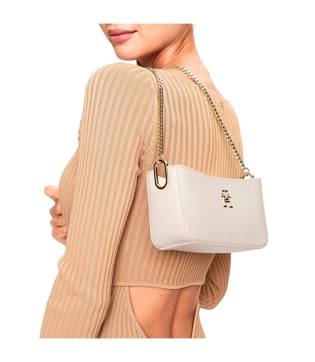 Sac À Main Timeless Taille Unique Écru Tommy Hilfiger-4