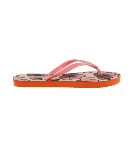 Tongs orla kiely femme fuchsia Regatta