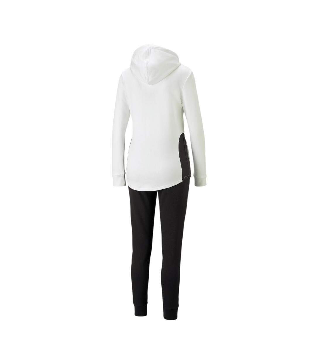 Survêtement blanc femme puma classic hooded - l-2