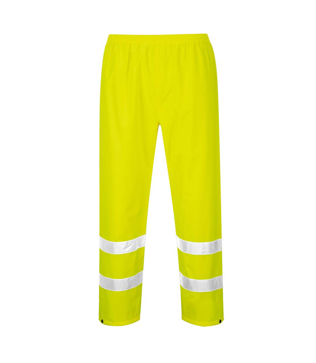 Mens hi-vis rain trousers yellow Portwest-2