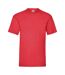 T-shirt valueweight homme rouge Fruit of the Loom