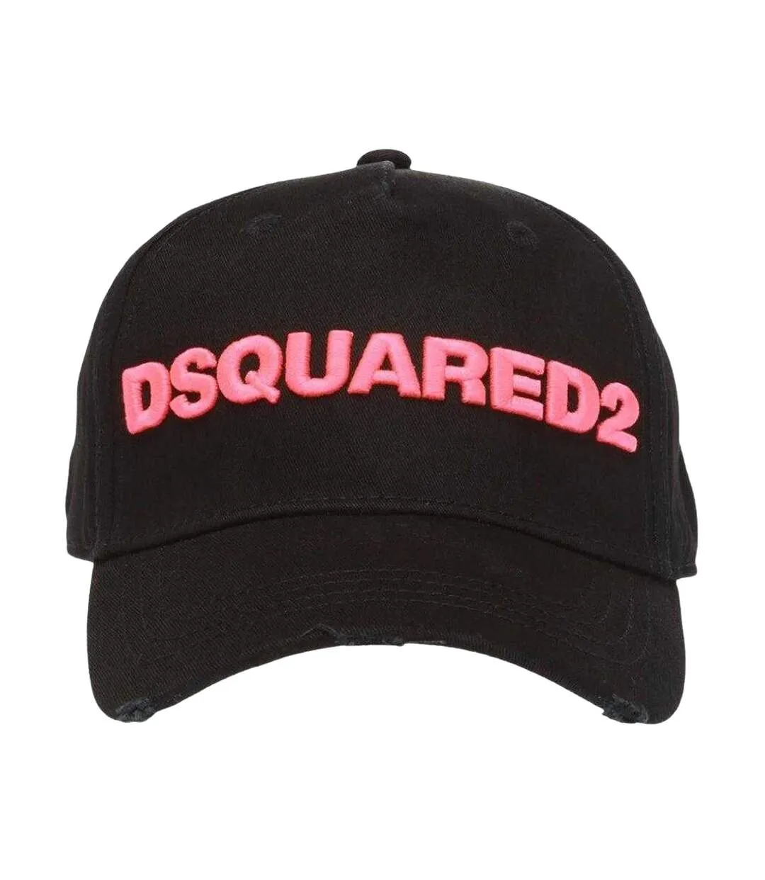 Casquette De Baseball Motif/style Logo Noir Rose DSquared2-1
