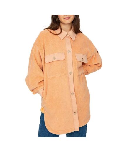 Chemise polaire orange femme roxy switch up - m