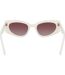 Lunettes De Soleil Motif/style Œil De Chat Femme Taille Unique Blanc Liu Jo-2