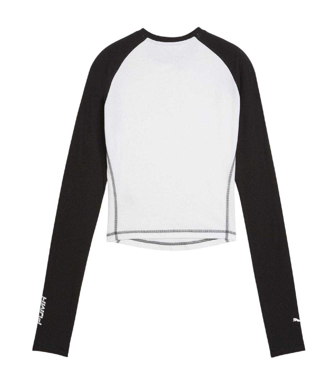 T-shirt Manches Longues Motorsport Femme Blanc  Puma-3